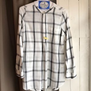 Old Navy Checkered Tunic.